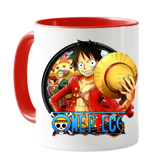 MUG ONE PIECE LUFFY TAZA CERAMICA