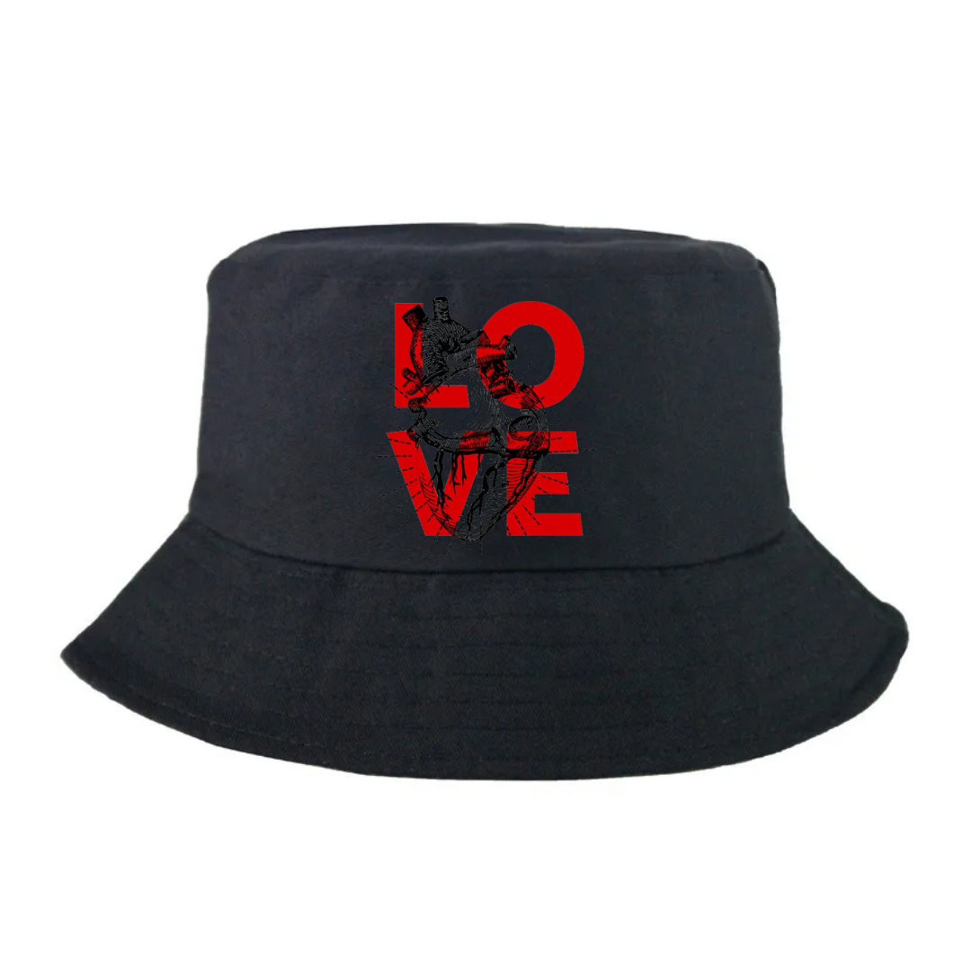 LOVE CORAZON GORRO PESCADOR PESQUERO KPOP