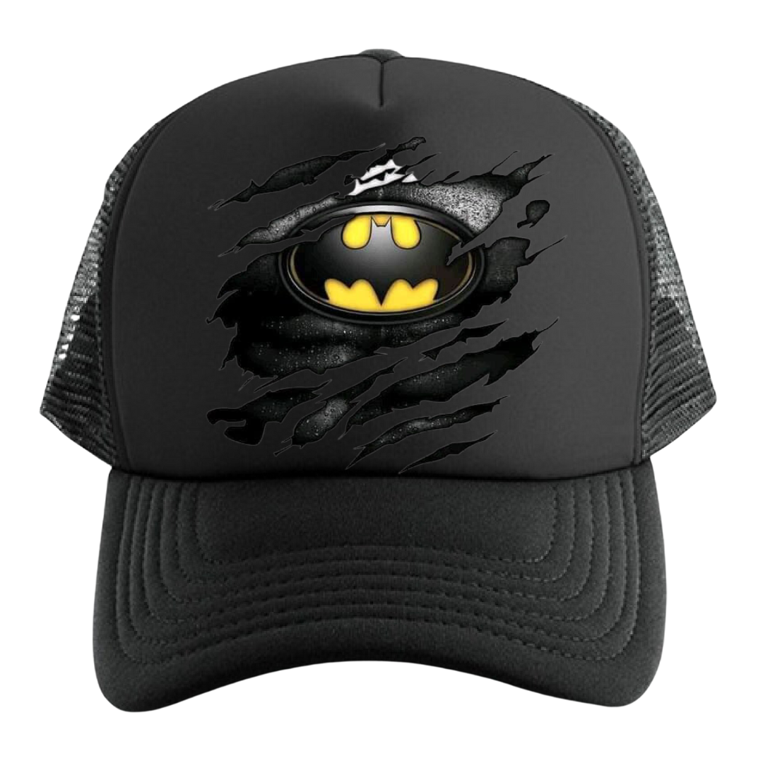 GORRA BATMAN PECHO CAP TRUCKER MALLA