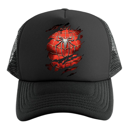 GORRA SPIDERMAN PECHO CAP TRUCKER MALLA