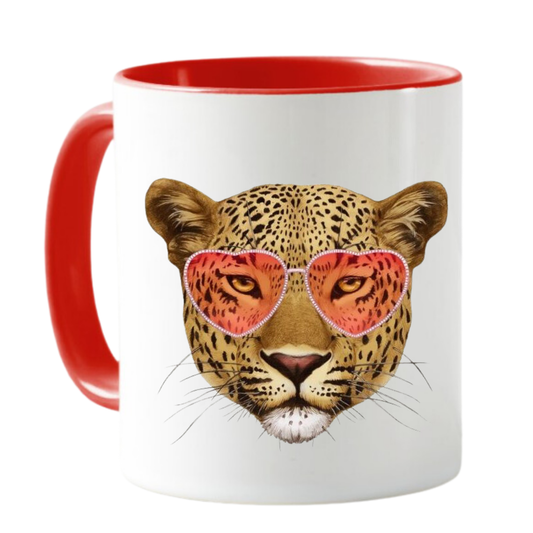 MUG ANIMAL PRINT LEOPARDO TAZA CERAMICA