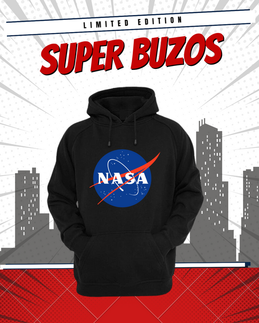 BUZO NASA LOGO SACO CAPOTA