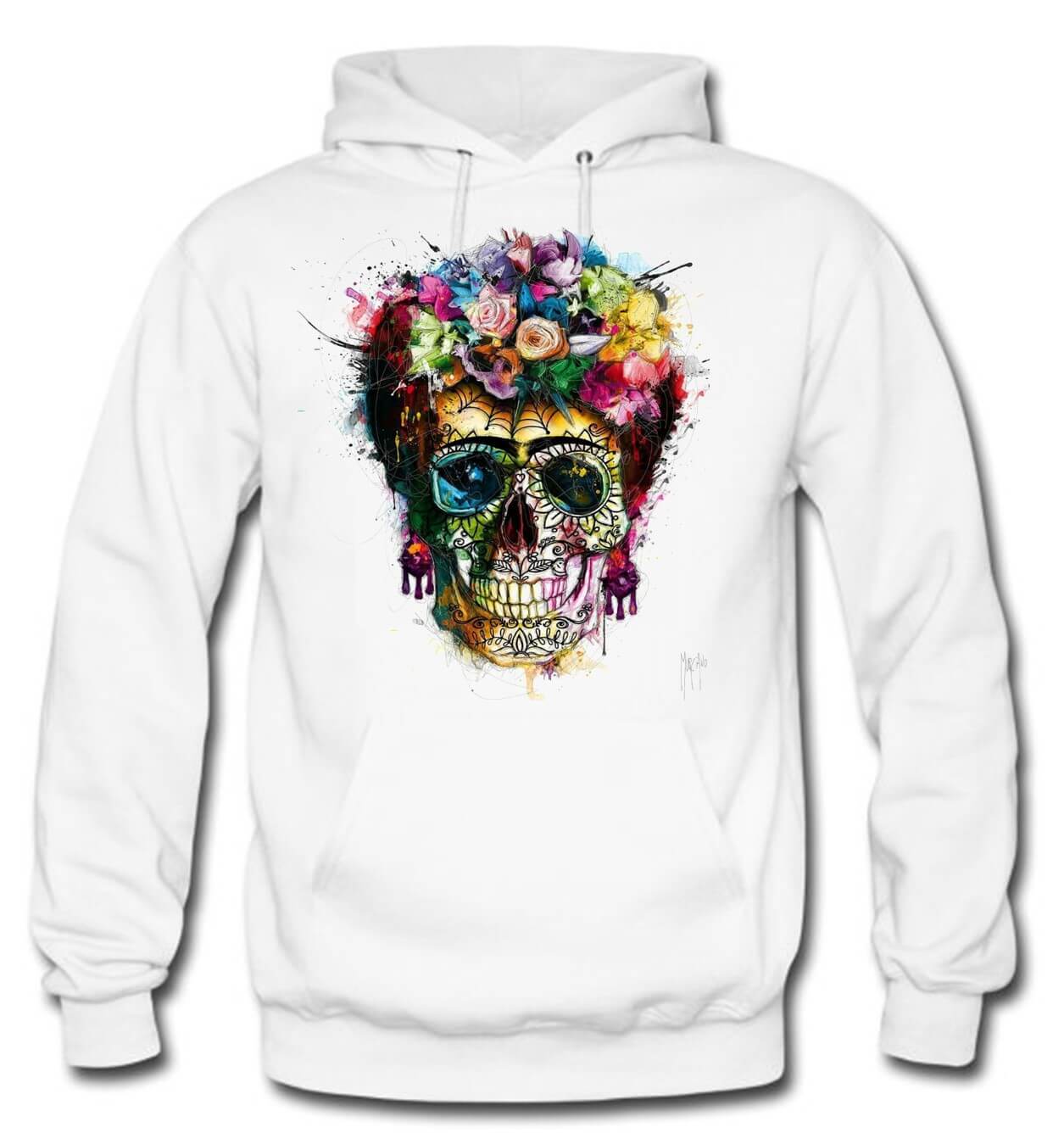 BUZO CATRINA CAPOTA HOODIE BLANCO