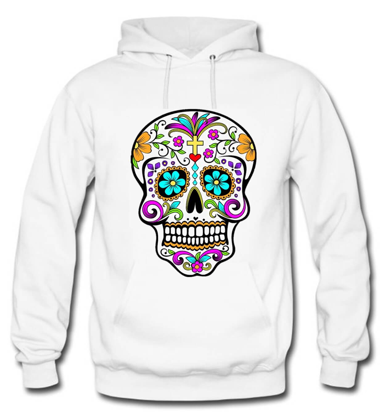 BUZO CATRINA CAPOTA HOODIE BLANCO