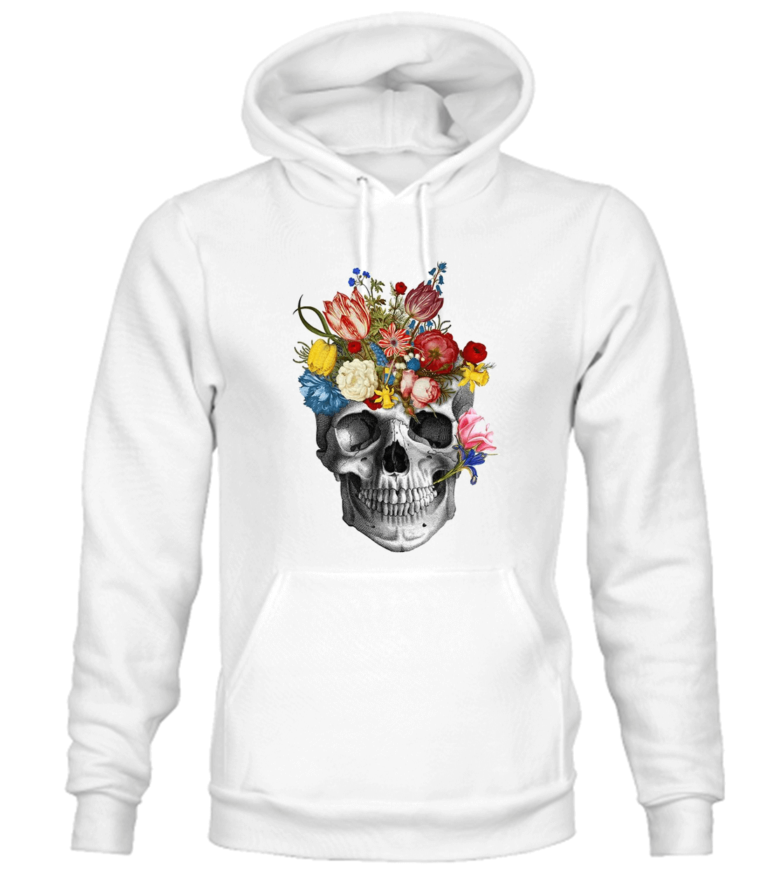 BUZO CATRINA CAPOTA HOODIE BLANCO