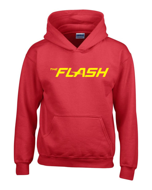 BUZO FLASH SACO CAPOTA HOODIE ROJO