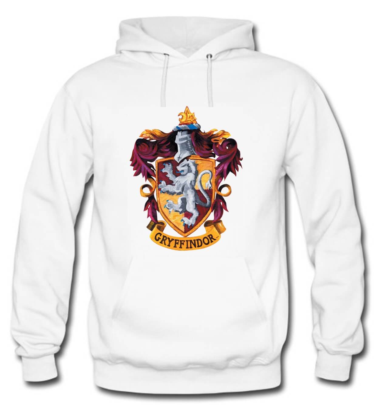 BUZO HARRY POTTER SACO CAPOTA HOODIE BLANCO