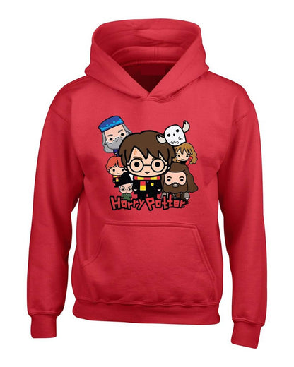 BUZO HARRY POTTER SACO CAPOTA HOODIE ROJO