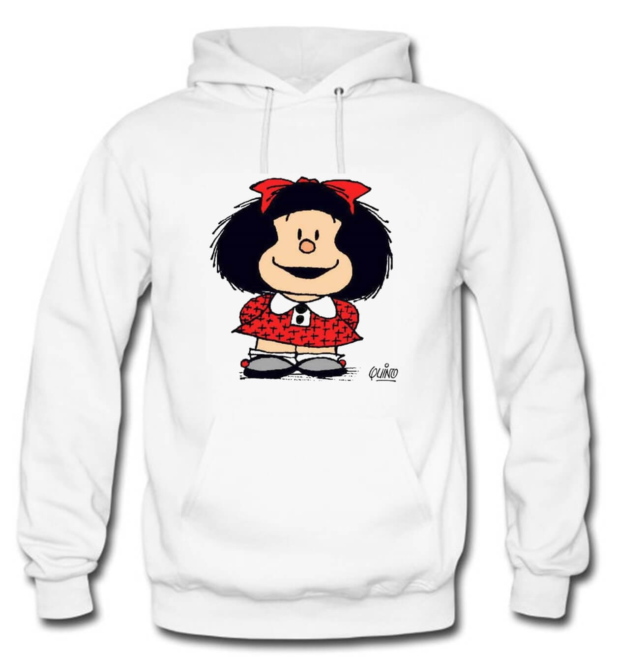 BUZO MAFALDA CAPOTA HOODIE BLANCO