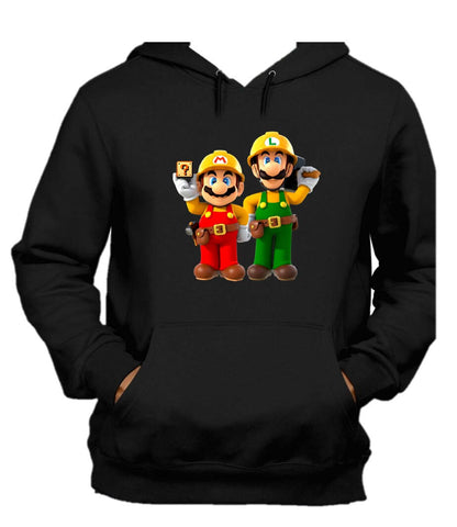 BUZO MARIO Y LUIGI SACO CAPOTA HOODIE