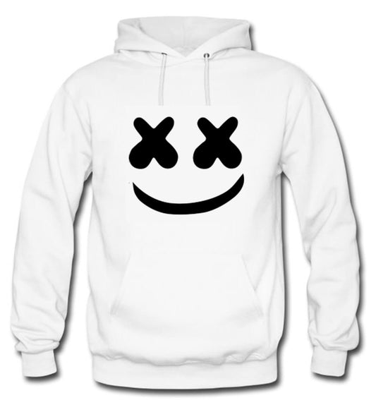 BUZO MARSHMELLO CAPOTA HOODIE BLANCO