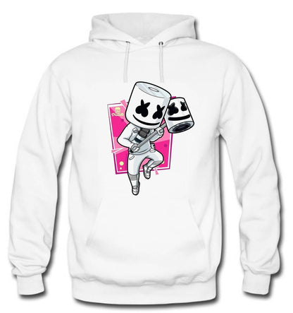 BUZO MARSHMELLO CAPOTA HOODIE BLANCO