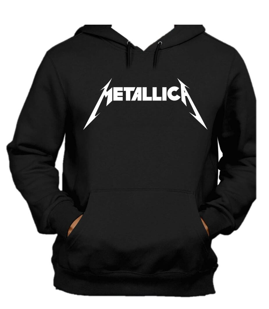 BUZO METALLICA SACO CAPOTA HOODIE