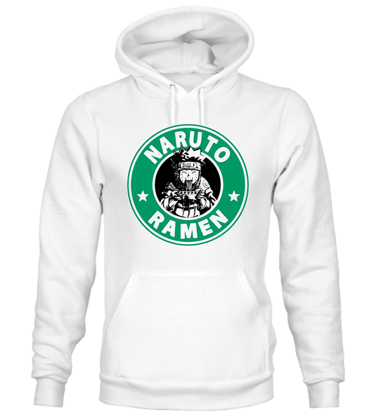 BUZO NARUTO RAMEN CAPOTA HOODIE BLANCO