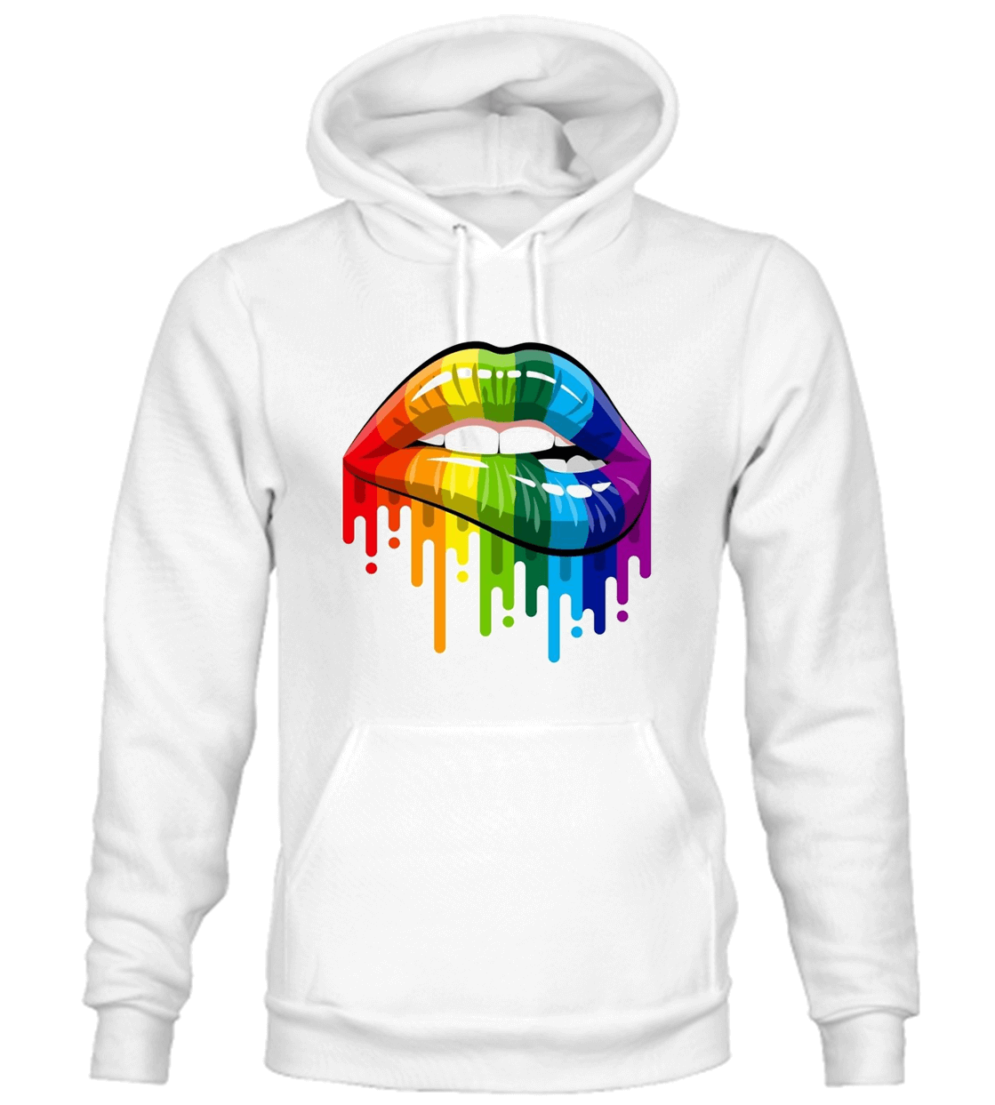 BUZO PRIDE CAPOTA HOODIE BLANCO