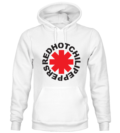 BUZO RED HOT CHILIPEPPERS CAPOTA HOODIE BLANCO