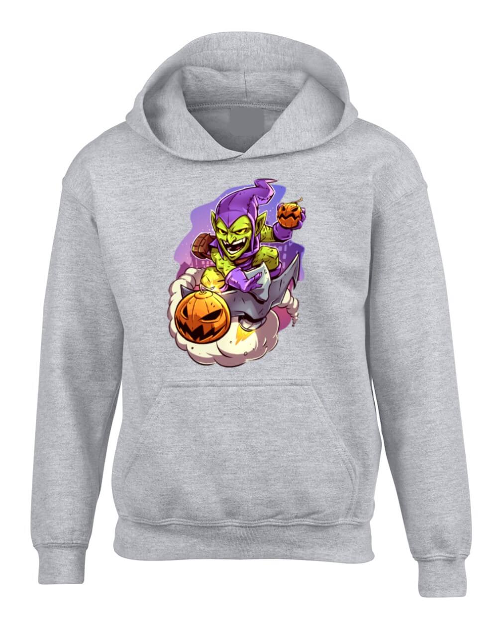 BUZO SPIDERMAN SACO CAPOTA HOODIE GRIS