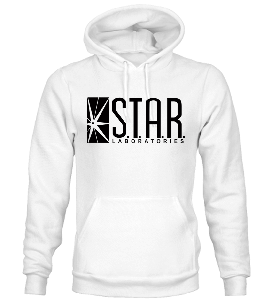 BUZO STAR LAB CAPOTA HOODIE BLANCO