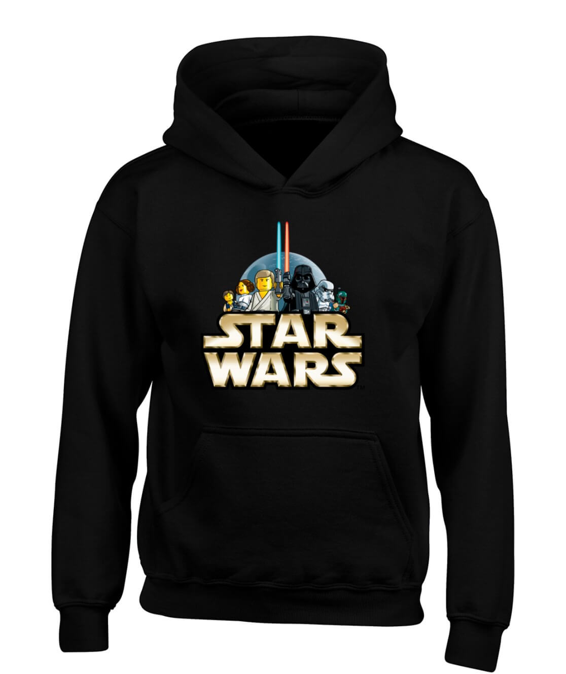 BUZO STAR WARS SACO CAPOTA HOODIE