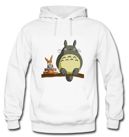 BUZO TOTORO CAPOTA HOODIE BLANCO