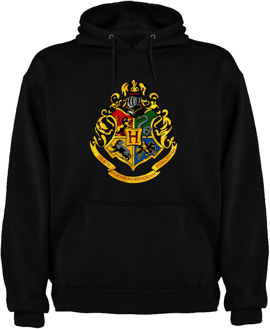 BUZO HARRY POTTER HOGWARTS SACO CAPOTA HOODIE