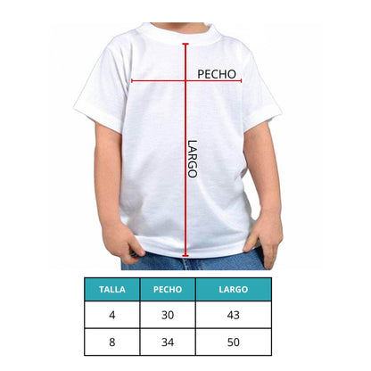 Camiseta Para Colorear Niños Creativa Divertida + Marcadores
