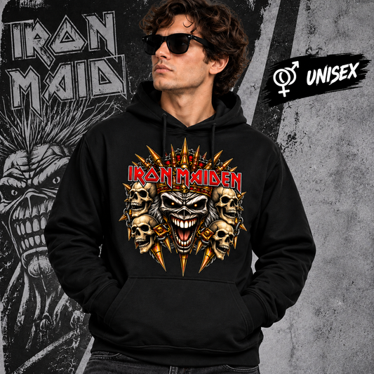 BUZO IRON MAIDEN TOUR SKULLS ROCK