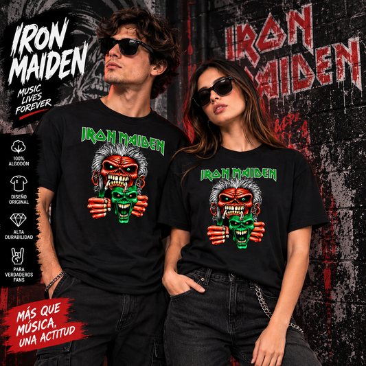CAMISETA IRON MAIDEN TOUR ROCK