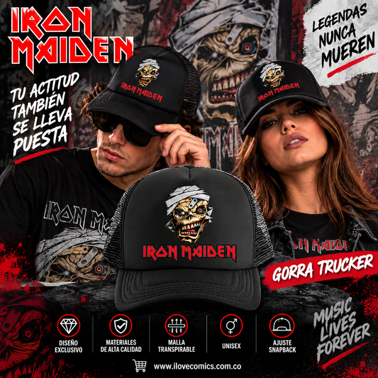 GORRA TRUCKER IRON MAIDEN – EDDIE CLASSIC