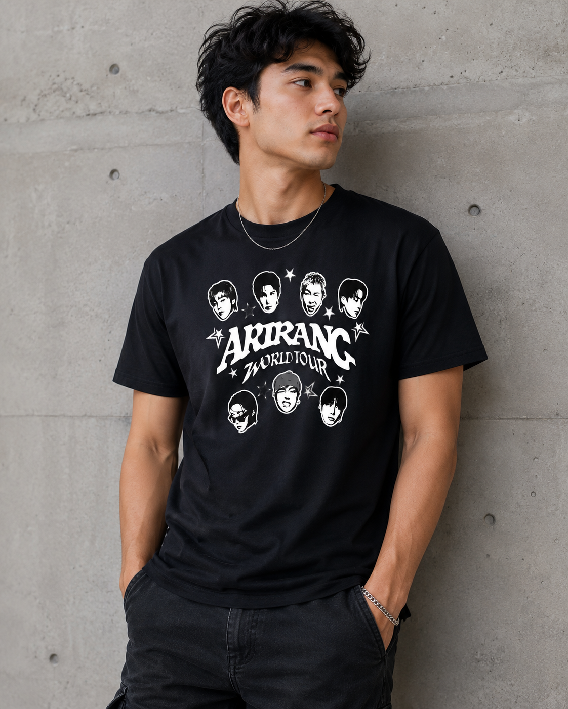 CAMISETA BTS ARIRAN WORLD TOUR
