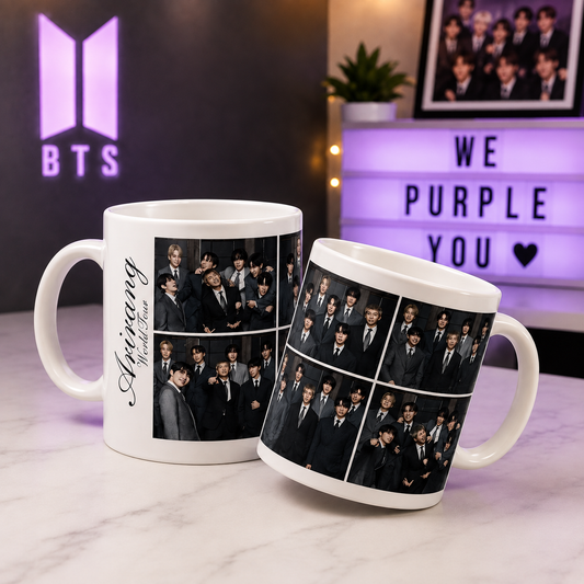 MUG BTS CERAMICA ARIRANG TOUR 2026