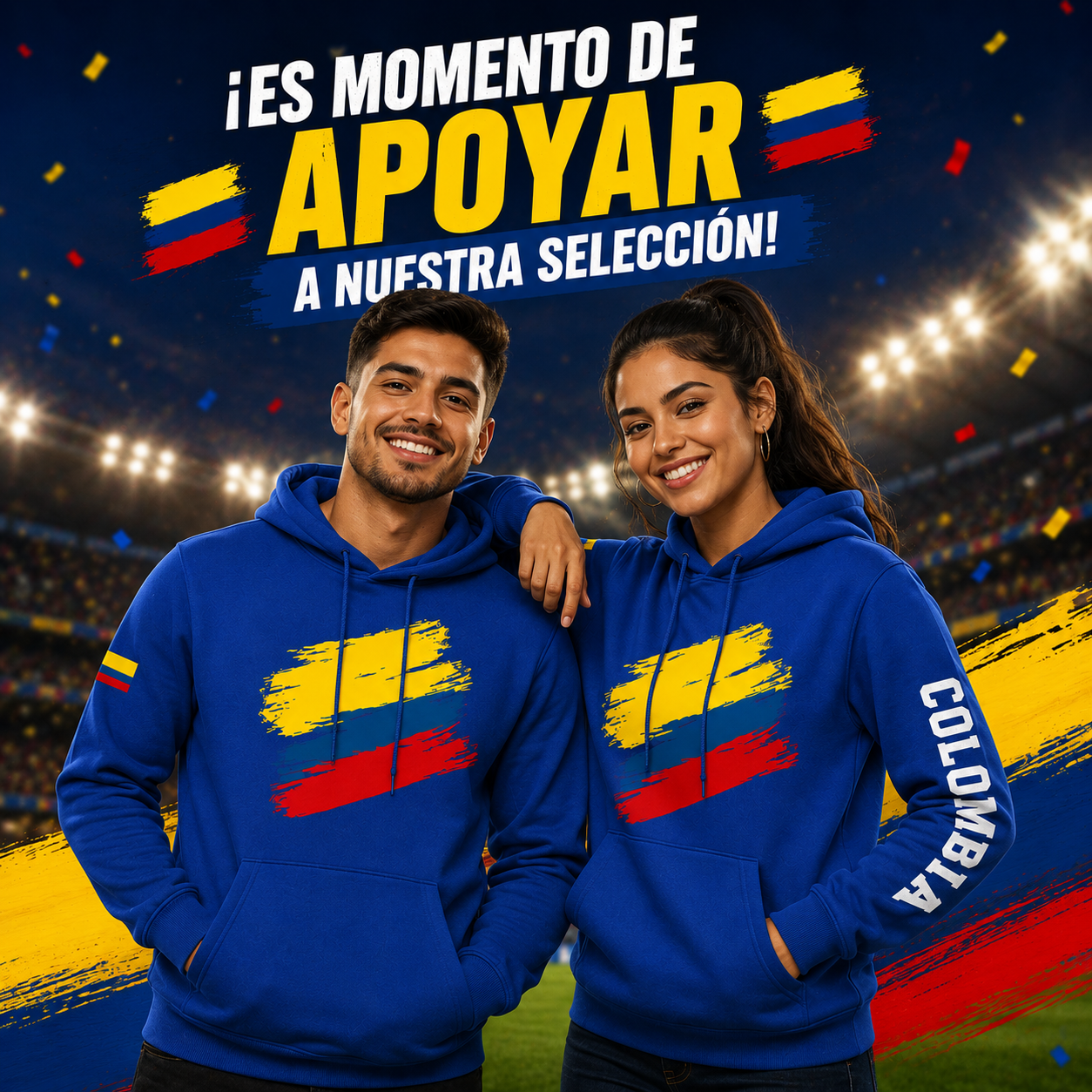 HOODIE WE ARE COLOMBIA BUZO