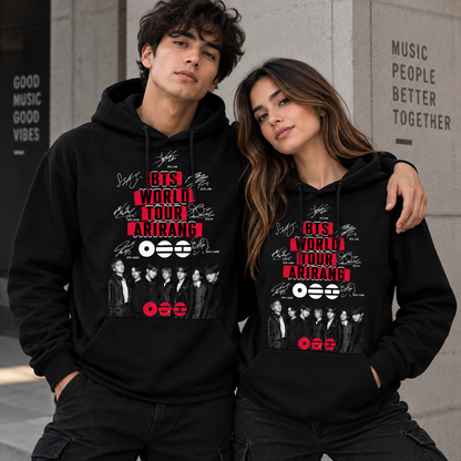 BUZO BTS HOODIE TOUR ARIRANG FIRMAS
