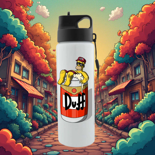 TERMO PITILLO BOTILITO HOMERO DUFF BEER