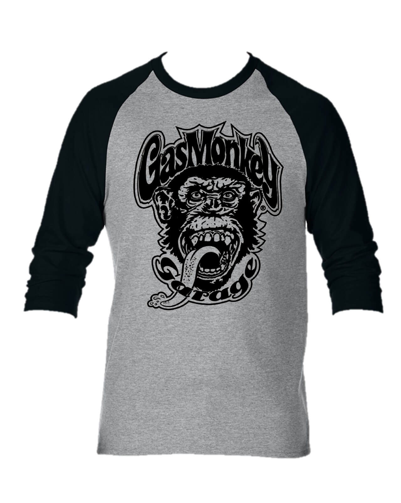 CAMISETA GAS MONKEY CAMIBUSO MANGA LARGA