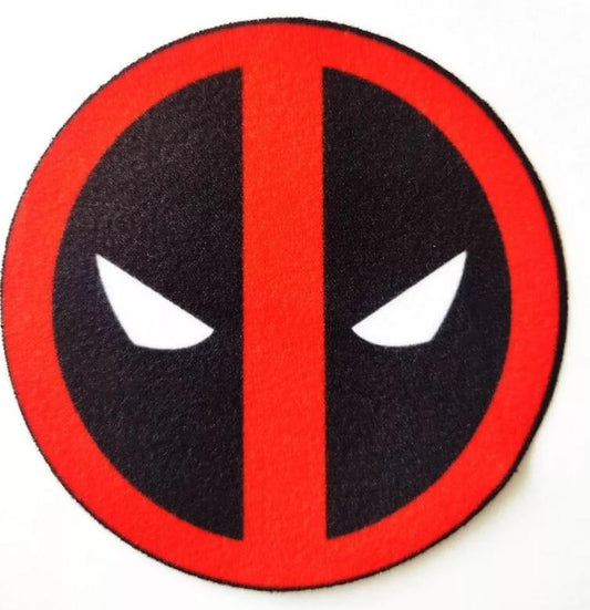 PARCHE TEXTIL DEADPOOL APLIQUE PEGA CON PLANCHA