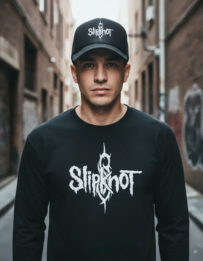 CAMIBUSO SLIPKNOT  CON GORRA COMBO