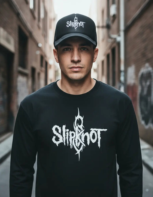 CAMIBUSO SLIPKNOT  CON GORRA COMBO
