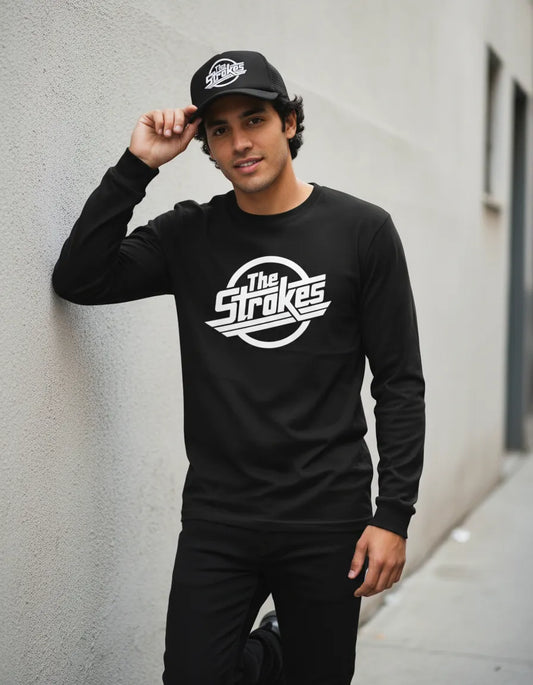 CAMIBUSO THE STROKES MANGA LARGA CON GORRA