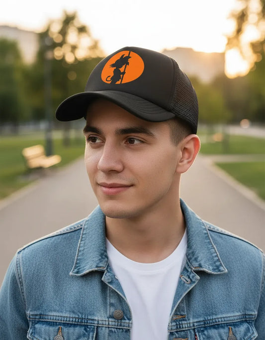 GORRA GOKU DRAGON BALL CAP TRUCKER MALLA