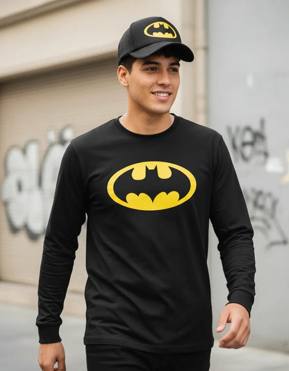BATMAN CONJUNTO CAMIBUZO GORRA