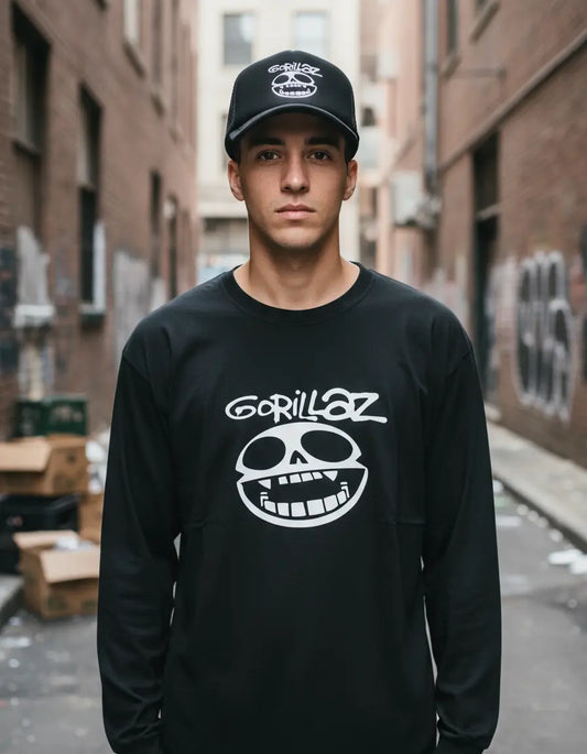CAMIBUSO GORILLAZ MANGA LARGA CON GORRA