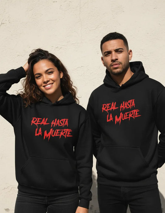 BUZO REAL HASTA LA MUERTE SACO CAPOTA