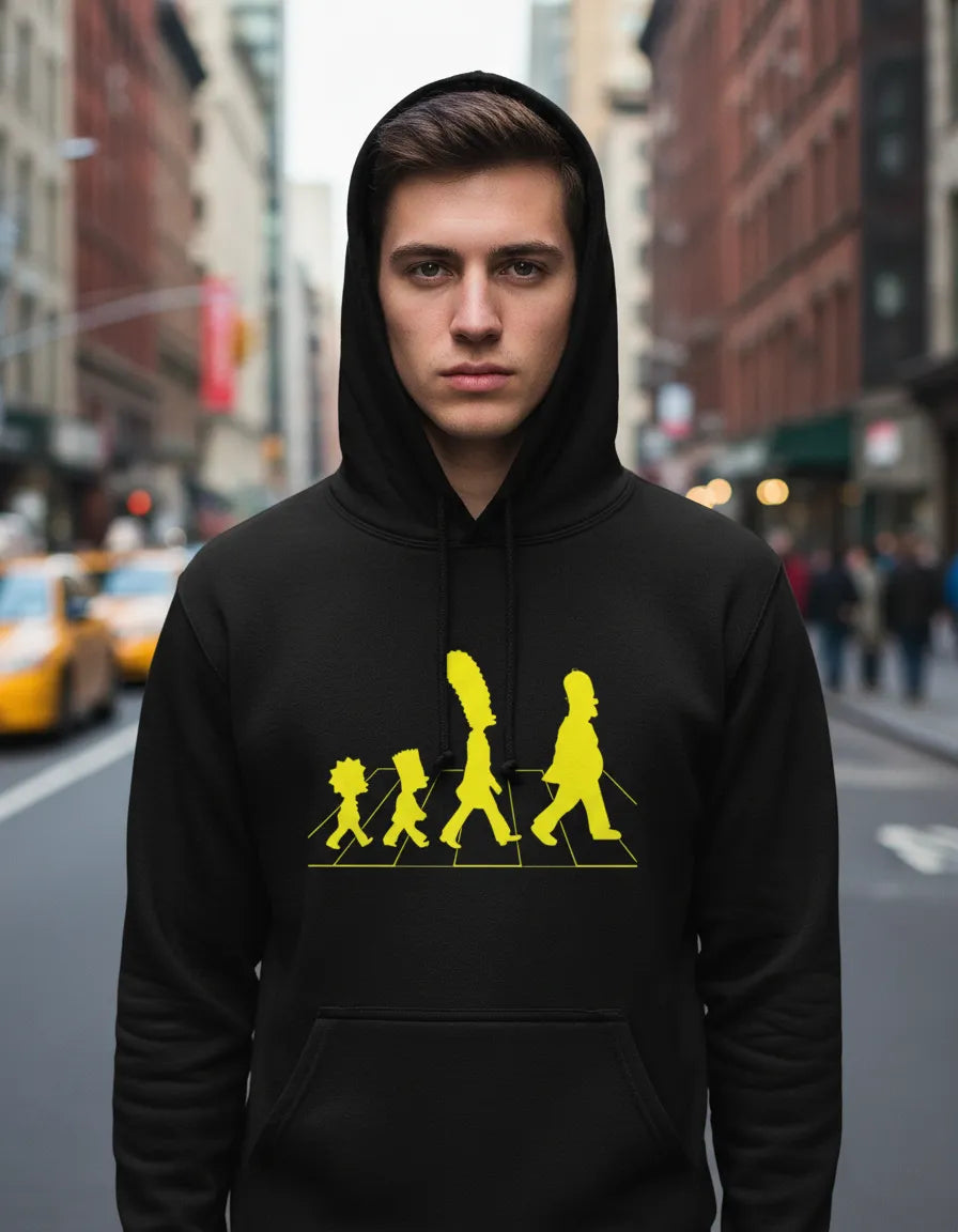 BUZO THE BEATLES SIMPSONS SACO CAPOTA