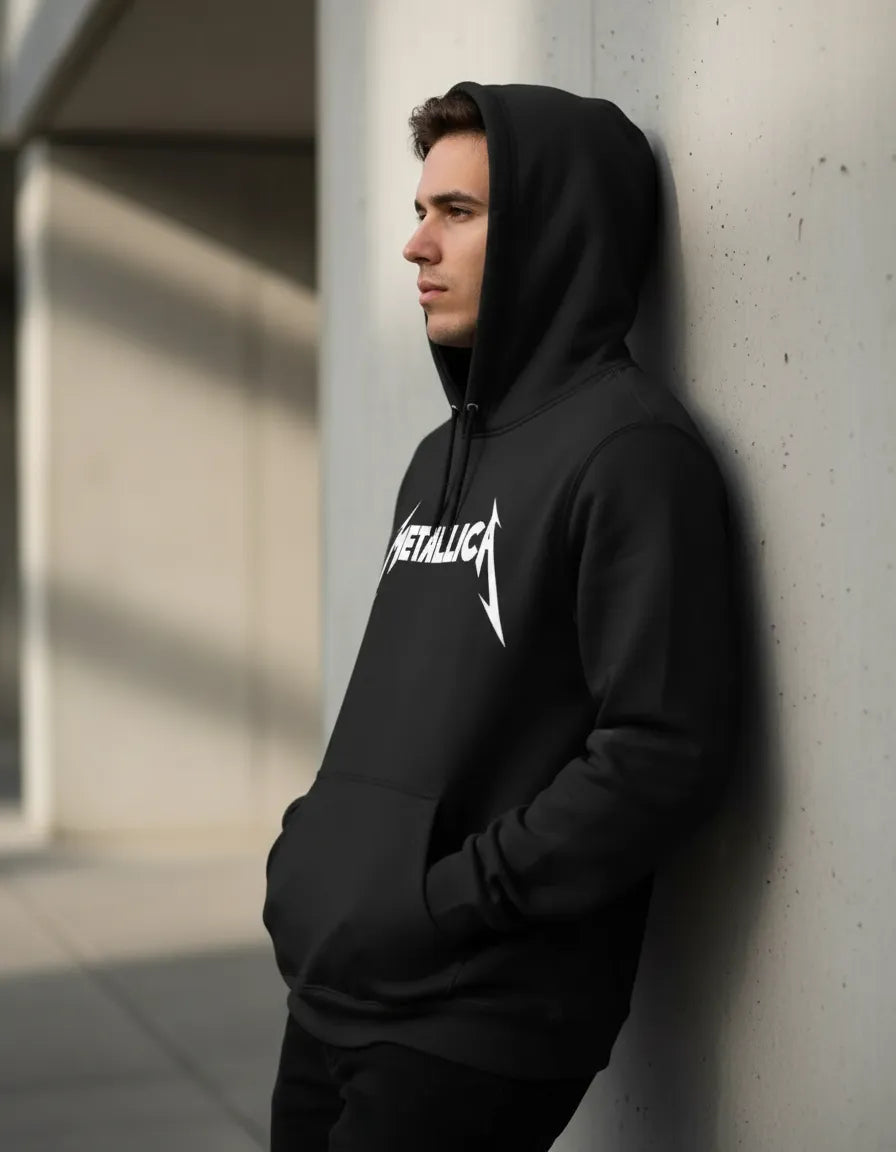 BUZO METALLICA SACO CAPOTA HOODIE
