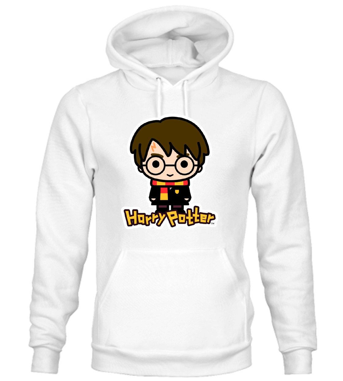 BUZO HARRY POTTER CAPOTA HOODIE BLANCO