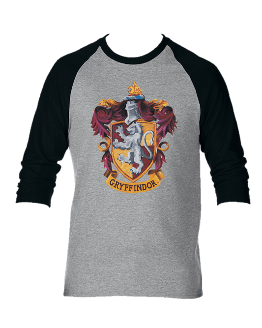 CAMISETA GRYFFINDOR CASA HARRY POTTER CAMIBUSO MANGA LARGA