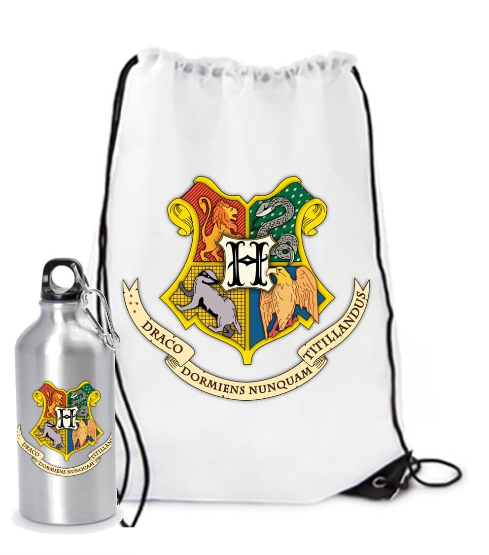 COMBO TULA TERMO HARRY POTTER HOGWARTS