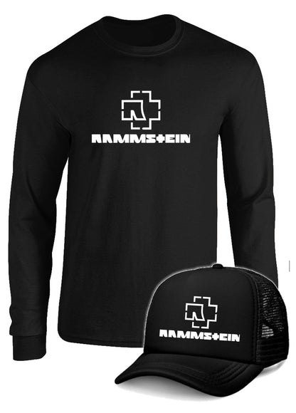 CAMIBUSO RAMMSTEIN MANGA LARGA CON GORRA