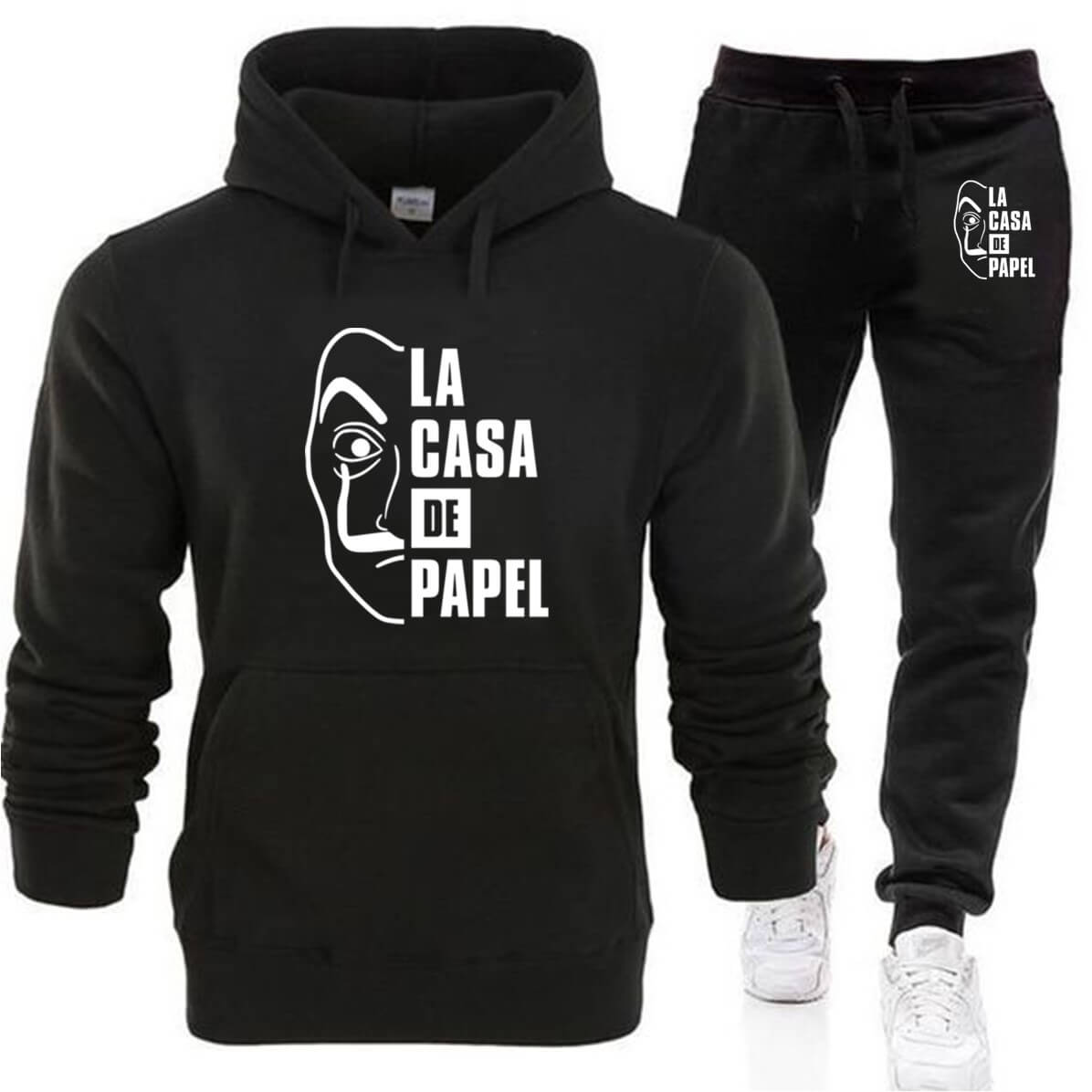 SUDADERA LA CASA DE PAPEL  CONJUNTO DEPORTIVO